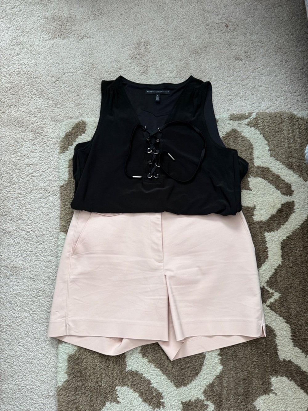 White House Black Market Blush Pink Shorts